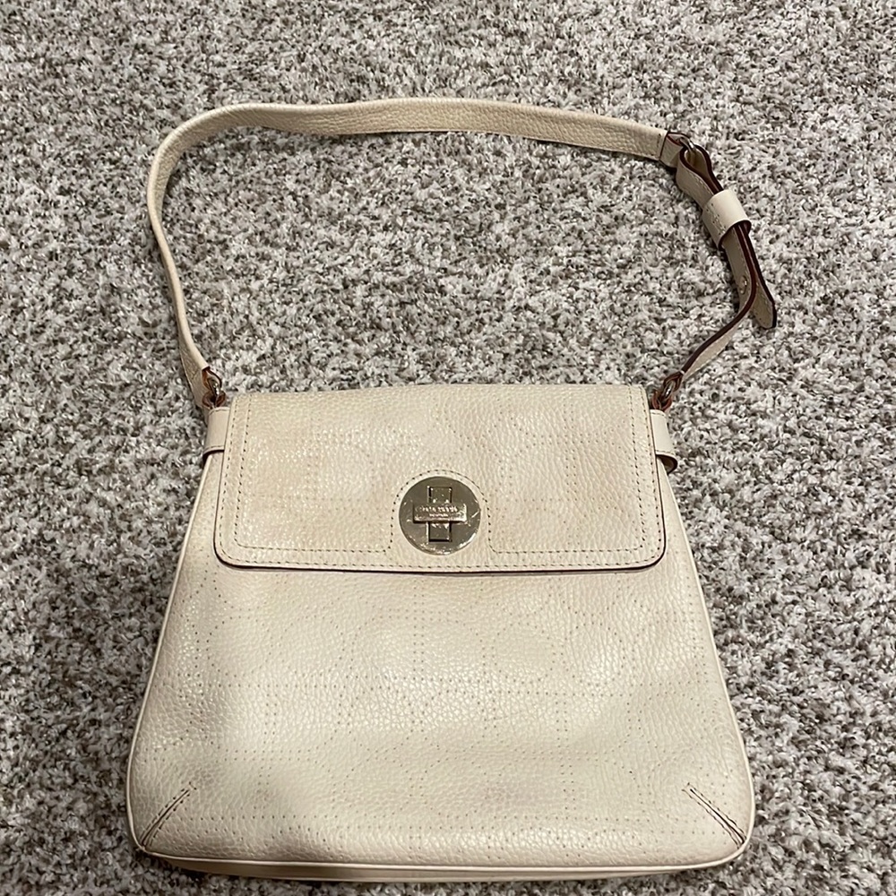 Kate Spade cream shoulder bag